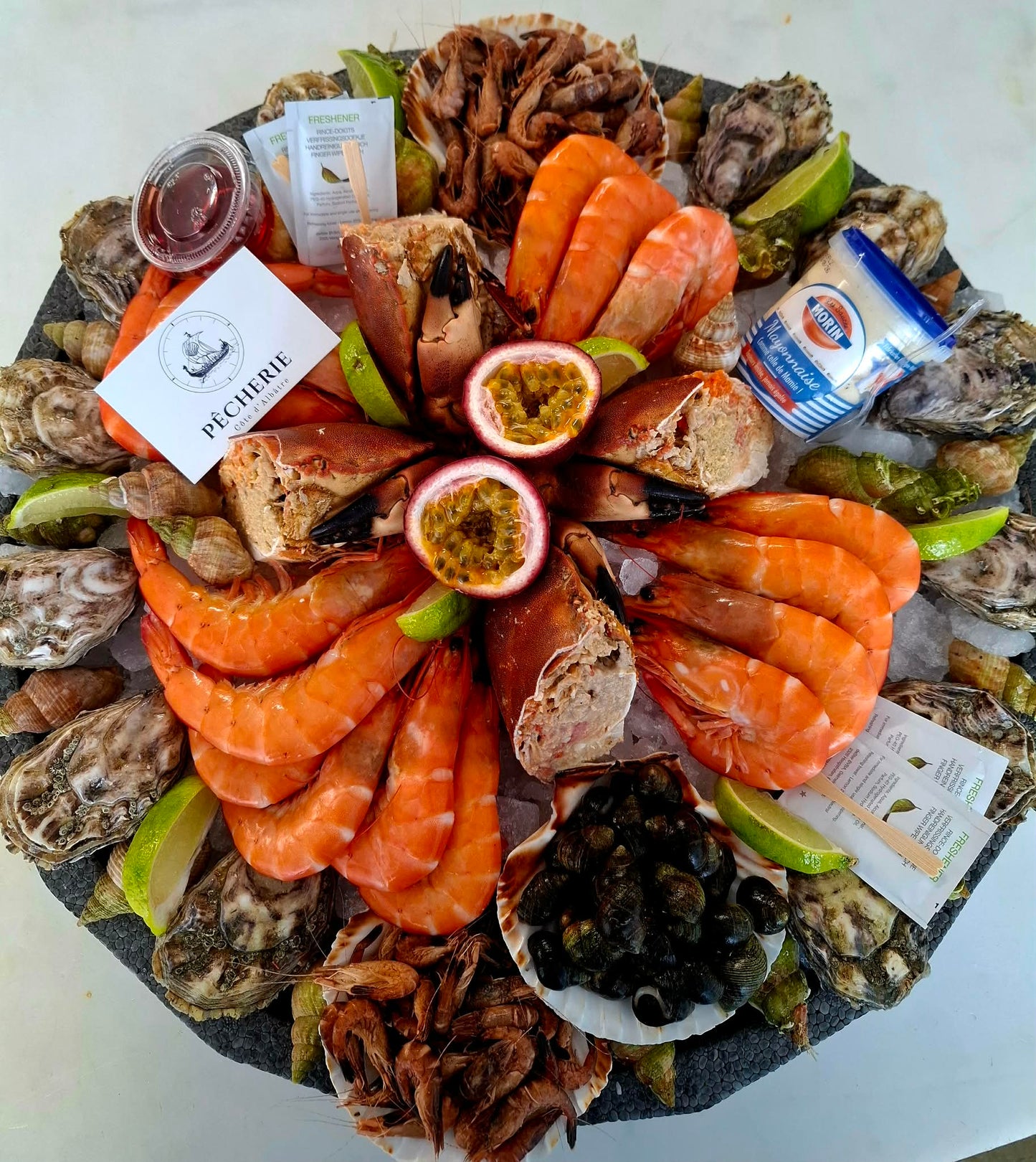 Plateau - 🦞 L’Albâtre Rose