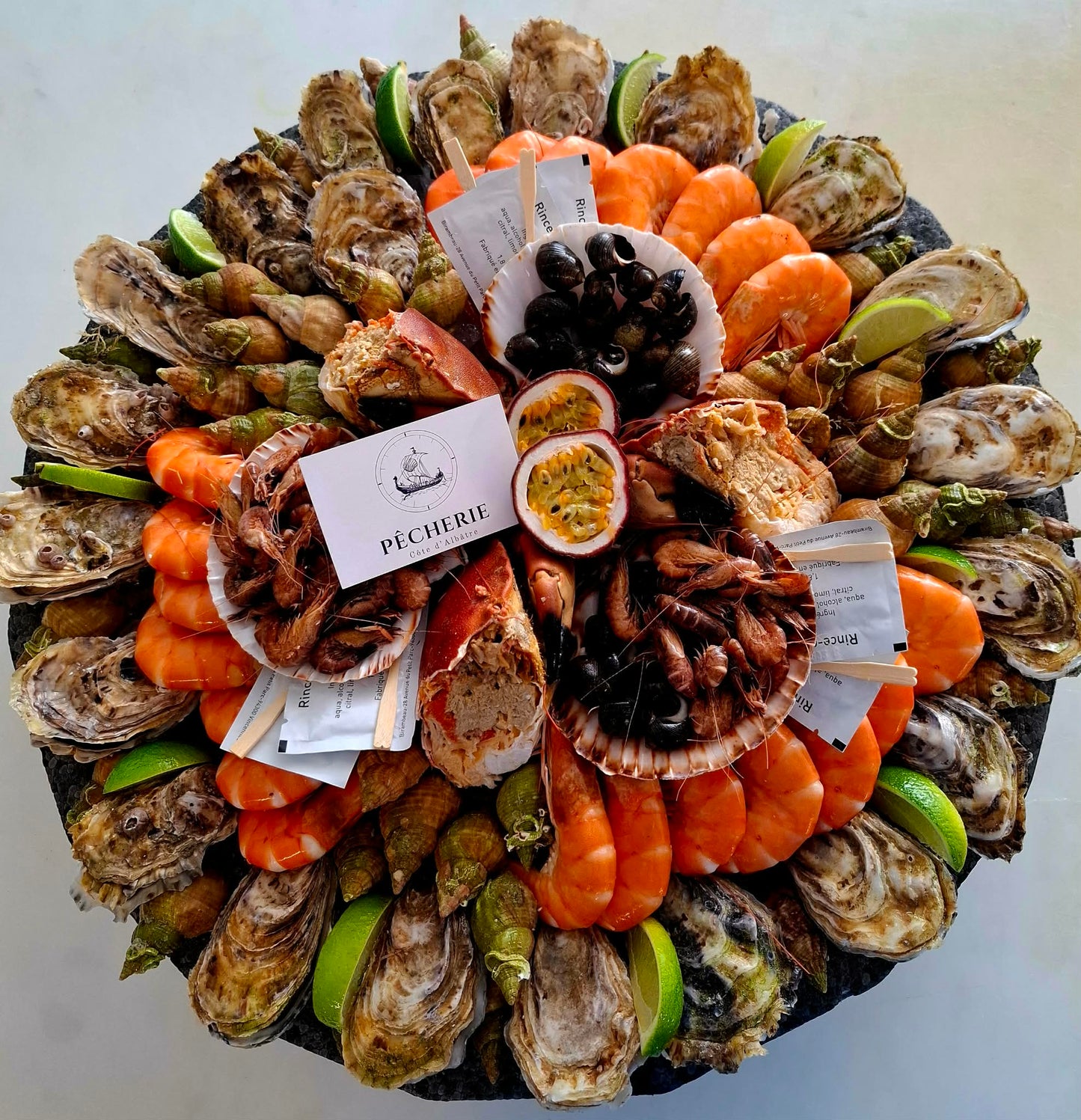 Plateau - 🦞 L’Albâtre Rose