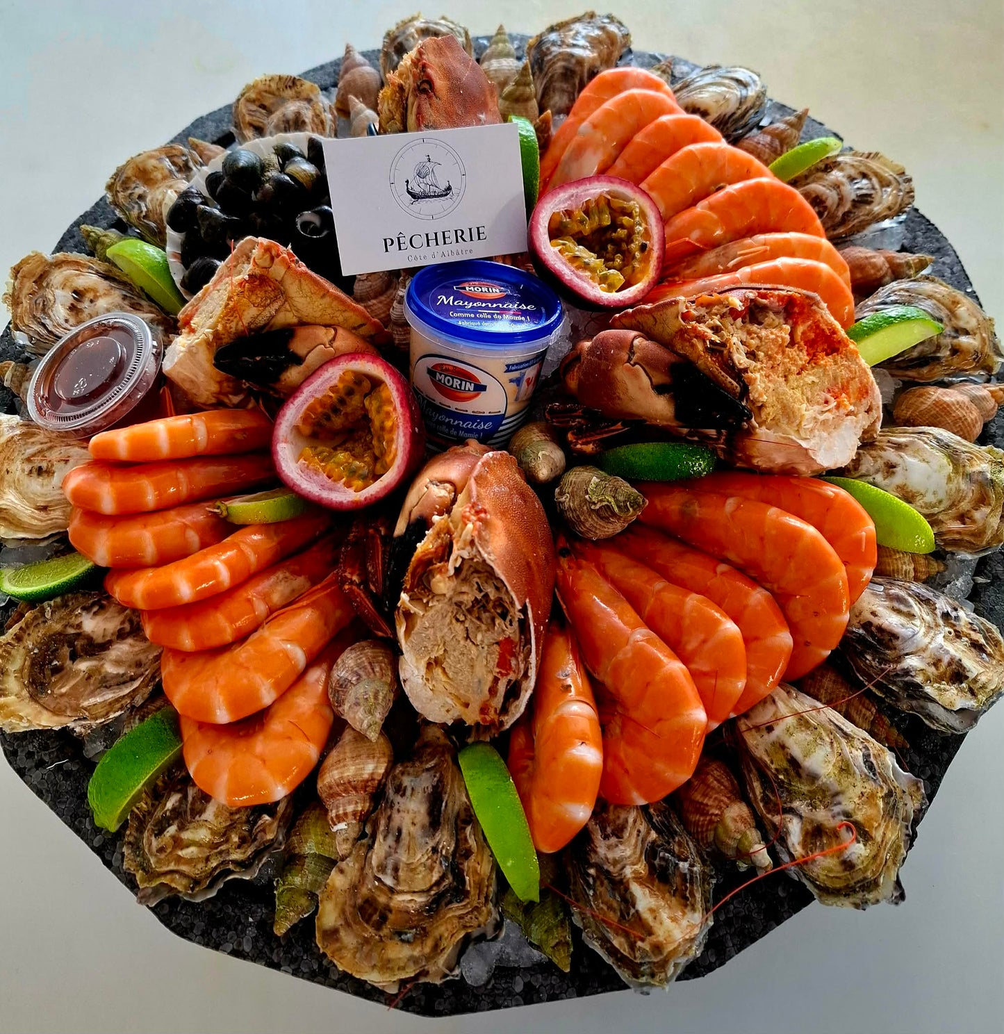 Plateau - 🦞 L’Albâtre Rose