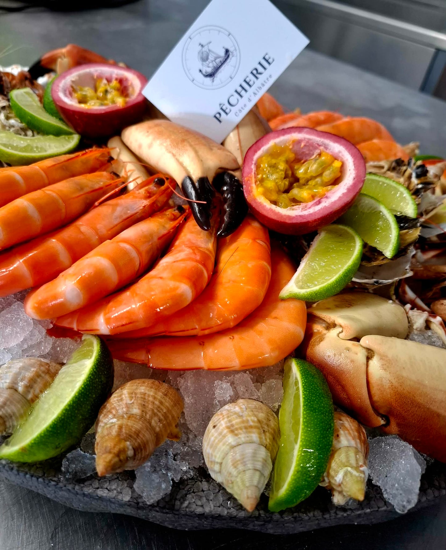 Plateau - 🦞 L’Albâtre Rose